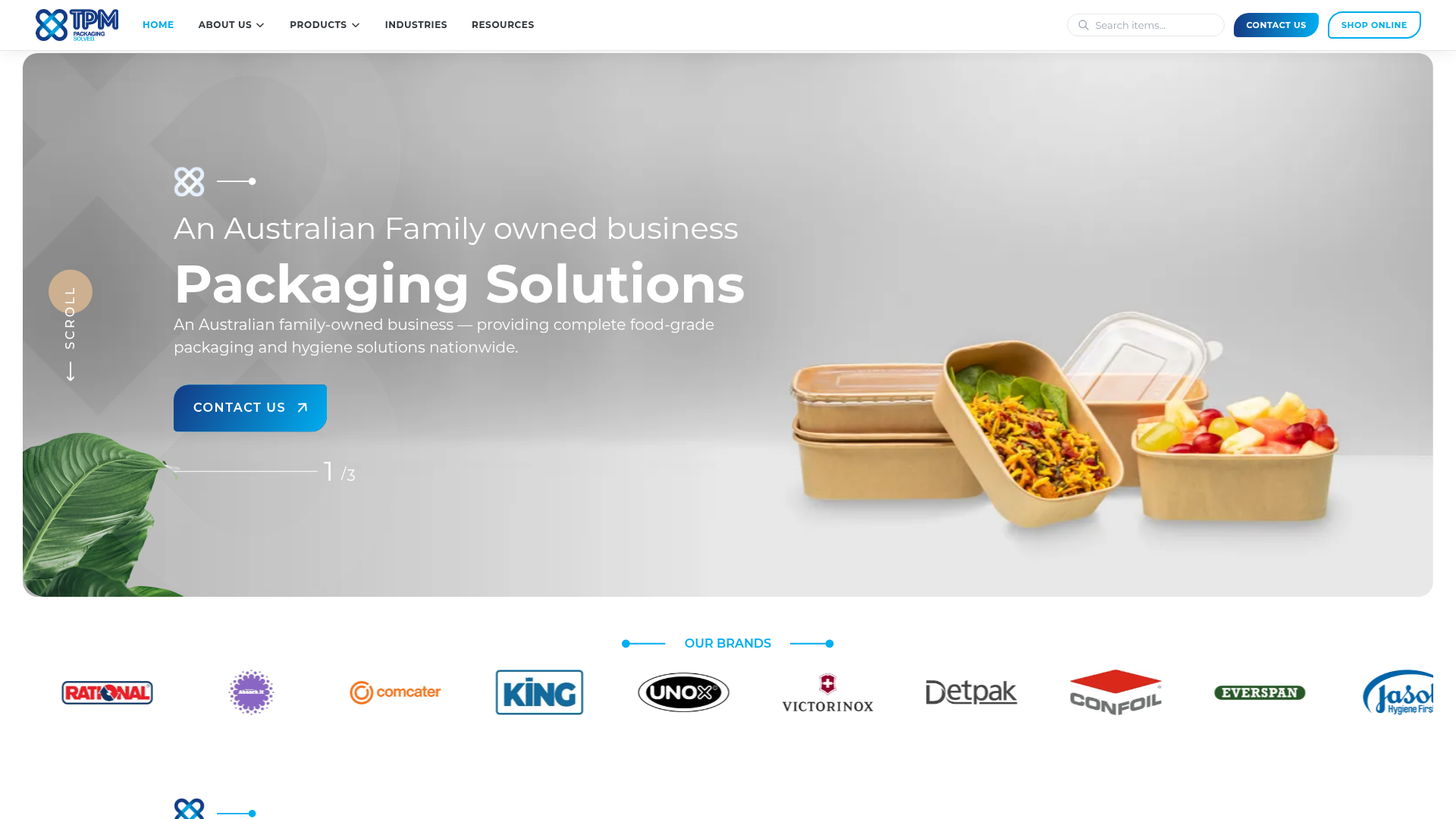 TPM Packaging website
