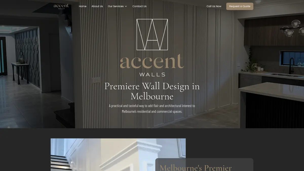 Accent Walls homepage