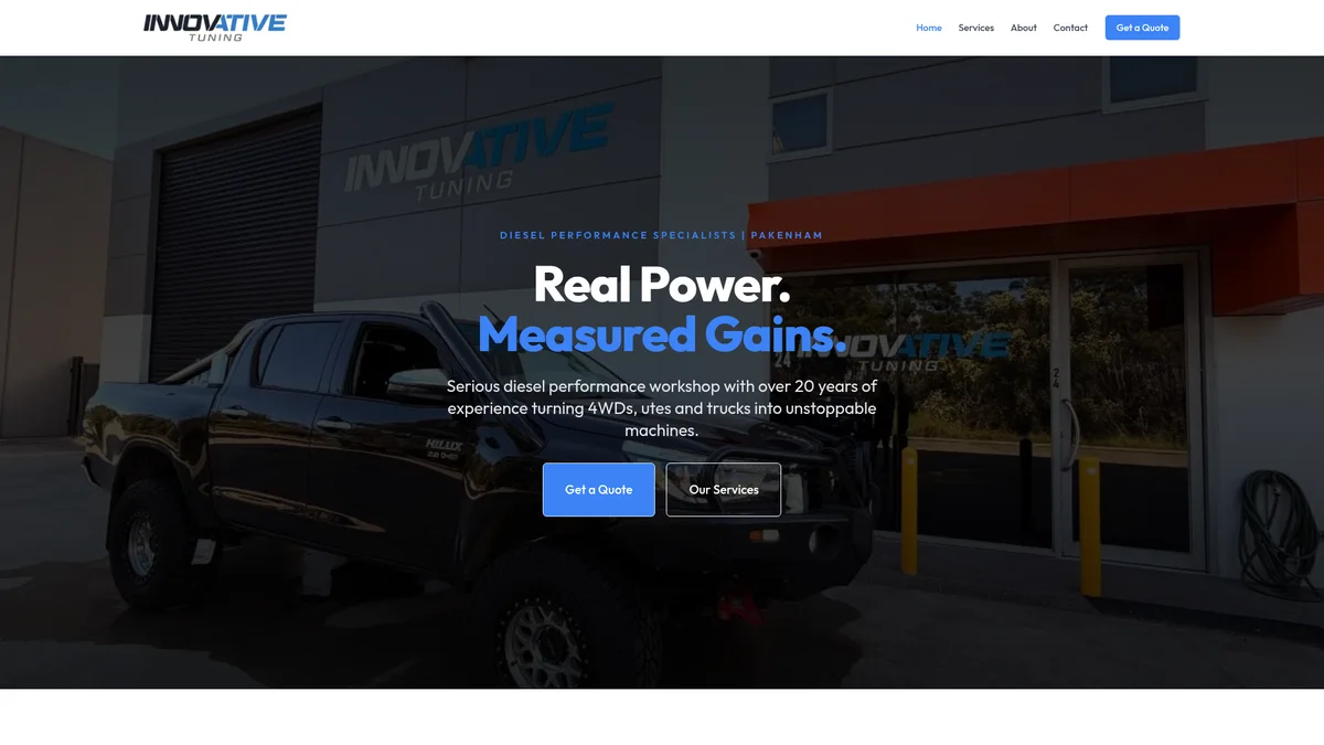 Innovative Tuning homepage