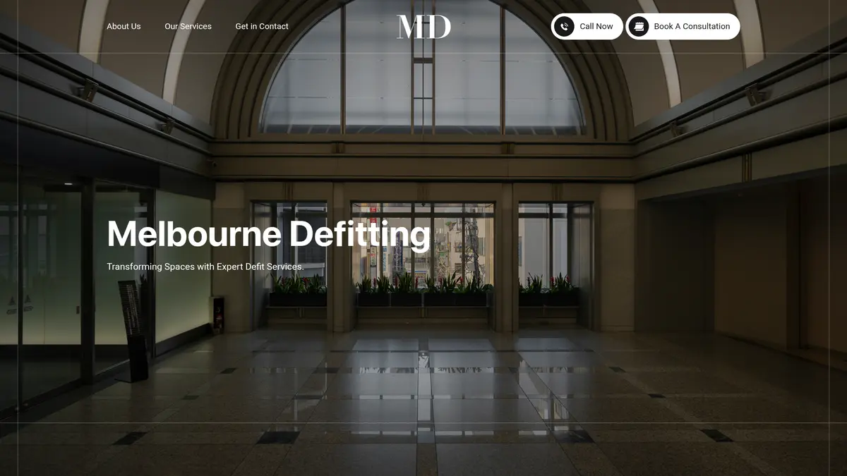 Melbourne Defitting homepage